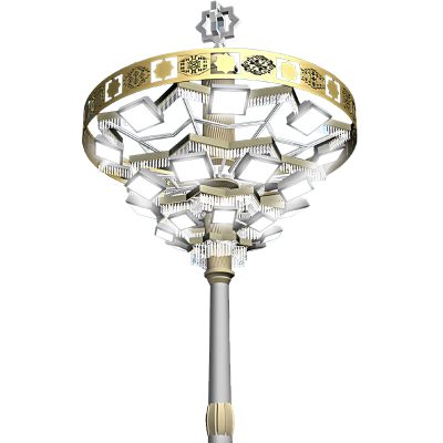high mast light pole